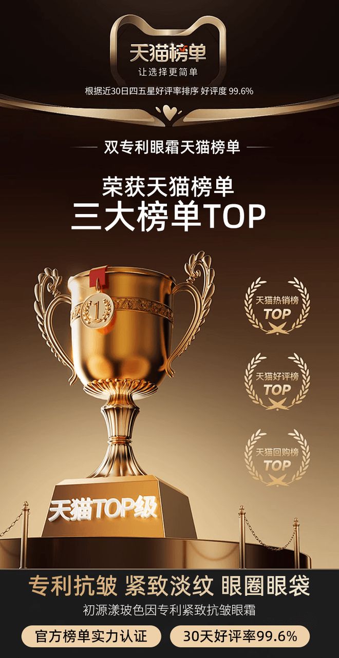 霜！拒绝躺平抗皱眼霜排行榜前十名OG真人去眼袋公认最好用10大眼(图7)